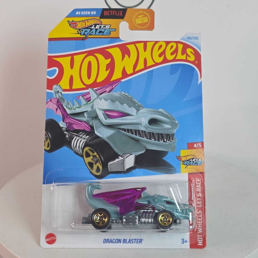 Hot Wheels Dragon Blaster Die-Cast Car 140/250 Collectors Edition As Seen On Net